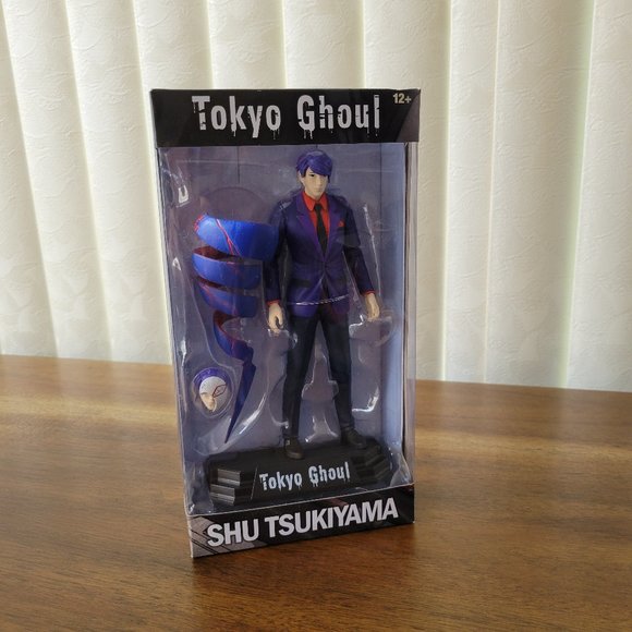 McFarlane Toys Tokyo Ghoul Color Tops Blue Wave Shu Tsukiyama Action Figure NEW - Picture 6 of 8